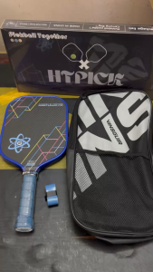 (Check NFC)Vợt Pickleball Proton Series 4-Carbon 3K cao cấp - Có logo cạnh viền logo cán logo chun cao su