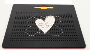 Magnetic Steel Ball Drawing Board | Papan Lukisan Magnetik Montessori Portable untuk Kanak-Kanak