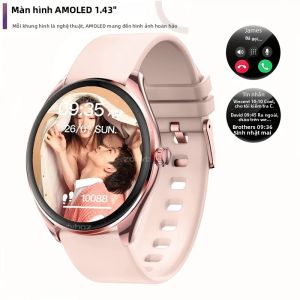 Đồng Hồ Thông Minh Mới 2025 Dành Cho Nam Và Nữ Hỗ Trợ Gọi Bluetooth Theo Dõi Sức Khỏe Thể Thao Tích Hợp Chức Năng Theo Dõi Đường Bơi Dành Cho Android Và IOS Theo Dõi Nhịp Tim 24/7