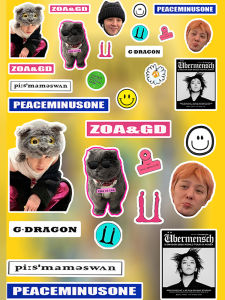 เคสโทรศัพท์มือถือ DIY ปกป้องคอมพิวเตอร์ GD High Yang Concert Sticker ปกป้องอุปกรณ์เสริมตกแต่งอุปกรณ์เสริมอื่นๆ