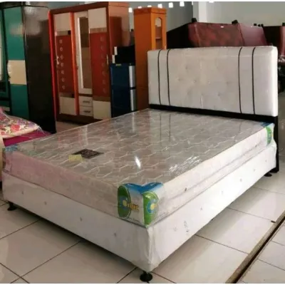 (FREE ONGKIR) 1 SET DIVAN + SPRINGBED / SUDAH TERMASUK DIVAN DAN KASUR