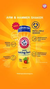 Arm And Hammer Baking Soda Shaker 340gr