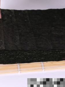 Nurm Sushi Rice Rolling Roller Bamboo DIY Maker Sushi Mat Cooking Tools 24cmX24cm