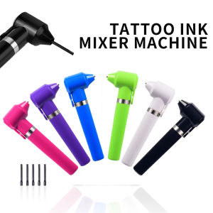 Poseidon | POSEIDON Tattoo Ink Mixer with 5 Mixing Sticks Tattoo Pigment Mixer Sticks Tool Supply Art Tattoo Supplies for Tattoo Artist