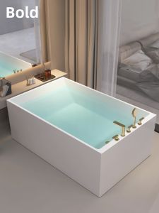 GUOGAN | Independent Double Person Deep Soak Bathtub 1.6m