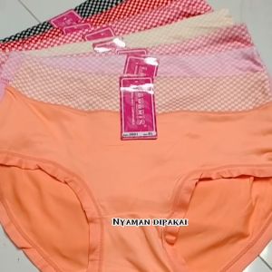 Cd Celana Dalam cangcut kolor Motif Kotak Atas Wanita Perempuan Cewe Dewasa