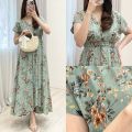 DASTER WANITA KEKINIAN // DRESS DASTER HOMEWEAR RAYON. 