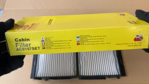 [Bộ 2 cái] Lọc gió điều hòa/máy lạnh Mazda 3 2009 2010 2011 2012 2013 hiệu JS Asakashi Nhật AC0157SET