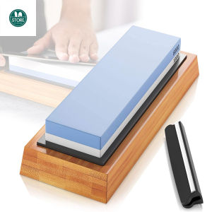 keyword: Knife Sharpener, Sharpening Stones, Grinding Stone, Water Stone, 2 Stages, Pro Kitchen Tool, 1000-6000 Grit