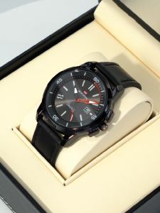 FREE BOX VAVAVOOM 2811 Jam Tangan Pria Korean Model Terbaru Keren Original Stainless Steel Analog Quartz Tanggal Tahan Air laki Kulit Watch man free ongkir COD gratis kotak ulang tahun best seller terlaris tali kulit automatic date tanggal otomatis