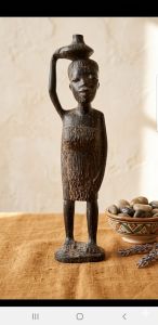 African wooden statue