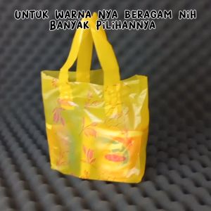 Plastik Hajatan 20x25 20x30 25x30 Motif SELAMAT MENIKMATI TERIMA KASIH isi 25 Softhandle Bag