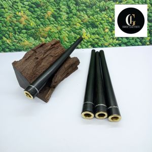 Once cangklong kayu kelor hitam model lancip 12cm C52
