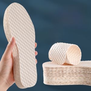 LINGMIAO | Antibacterial Odor-Resistant Absorbent Slip-Resistant Mens Shoe Insoles