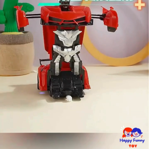TOY😊พร้อมส่ง💯 รถบังคับ รถวิทยุบังคับ แปลงร่างเป็นหุ่นยนต์ รถบังคับของเล่น เสริมสร้างความสนุกสนานให้เด็กๆ ของเล่นเด็ก หุ่นยนต์แปลงร่าง ของเล่น