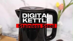 IONA 1.7L Digital Display Cordless Kettle 4 Pre-Set Temperatures Seamless Stainless Steel Fast Boiling 热水壶 电水壶 - GLK17