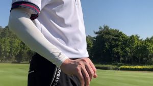 Găng tay chống nắng chơi Golf Banasan Golf Club chống tia UV bụi mịn vải lụa băng thoáng mát