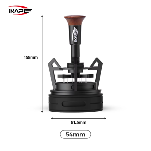 IKAPE V3 Espresso Rotary WDTCoffee Stirrer with Dosing Funnel & StandEspresso Stirrer Distribution Tool for Barista