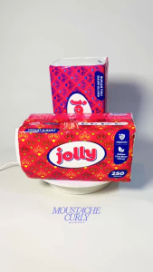 Paket 20 Pcs Tisu Wajah / Tissue Jolly 250 Sheets 2 Ply Hemat & Kuat