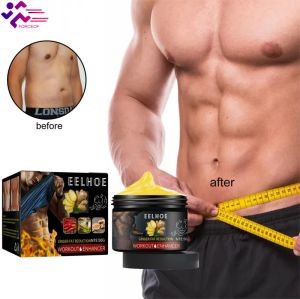 Ginger Abdominal Muscle Fat Reduction Cream Muscle Builder Cream Fitness Shaping Cream Abdominal Muscle Strengthening Cream 50g