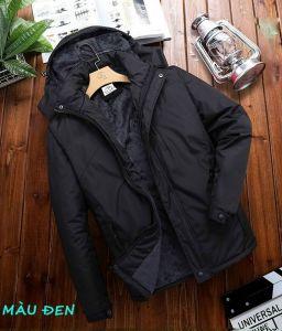 Áo gió nam LIYOR áo khoác nam đẹp chất dù lót lông cao cấp giữ ấm và chống nước  nón có thể tháo rời ra - AK17