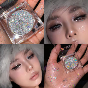 Sparkling Diamond Cattle Herder Eye Shadow Stage Performance Bright Shiny Gel Halloween Cosplay Eye Makeup Student Party