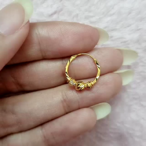JIN JING SUBANG BULAT DESIGN BIJI EMAS 916 1.51g-1.70g