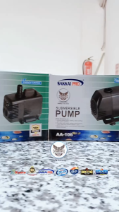 Pompa Celup Submersible Pump SAKKAI PRO AA 103 18 Watt - Aquarium Kolam Hidroponik Murah 2000L/h 1.8m - Mesin Pompa Air