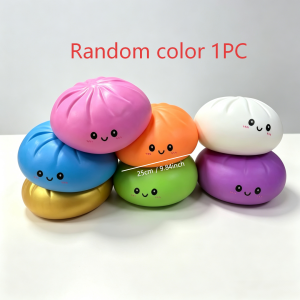 New 25cm Colorful Dumpling Big Stress Balls Reusable Low Rebound Decompression Dough Ball Unique Home Decoration Birthday Gift