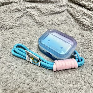 Gradient Bluetooth Earphone Protective Case for Airpods pro 3 Airpods 4  Headset Cover Soft Shell IMD Material Cool Style