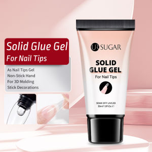 UR SUGAR 30ml Solid Glue Gel For Nail Tips Gel Nail Art Rhinestones Long Lasting Super Strong Acrylic Soak Off Adhesion Gel