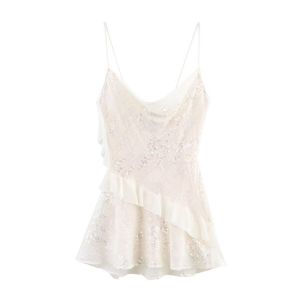 Váy Ngắn Sequin Nữ Gợi Cảm Kiểu Dáng Ôm Sát Dự Tiệc Mùa Hè Lưng Trần Có Dây Đeo Váy Ngắn Đi Biển Dây Spaghetti Cổ Tròn Khóa Kéo