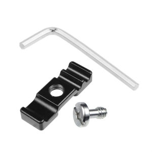 Universal Camera Cable Protective Wire Clip Portable Cage L Plate Fitting Wire Clip Organizer with 1/4 inch Screw for Camera Rig