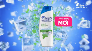 Lốc 5 dây - Dầu Gội Head & Shoulders Bạc Hà Loại Bỏ Gàu dây 10 gói