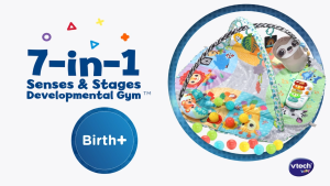VTech® 7-IN-1 GROW WITH BABY SENSORY GYM
