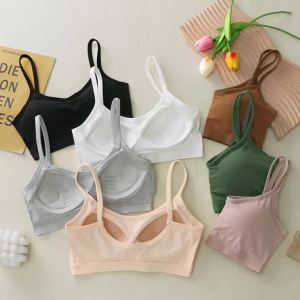 Áo Ngực Thể Thao Nữ Dây Đeo Hỗ Trợ Cao Áo Tập Yoga Áo Tập Gym Kiểu Halter Không Lưng Đồ Tập Thể Dục Đồ Tập Luyện Đồ Lót Thể Thao Chất Liệu Polyester Nhanh Khô