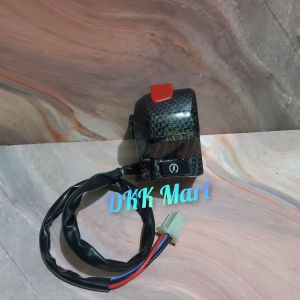 SAKLAR KANAN DAN KIRI 1SET VIXION OLD CARBON KARBON HOLDER KANAN DAN KIRI 1 SET CARBON VIXION OLD KARBON