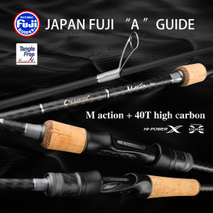 Metis1.8/2.1/2.4 Japan Fuji M medium/Light fishing rod Carbon fiber fishing rod  Retractable fishing rod spinning rod/bait casting rod Saltwater jigging outdoor
