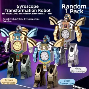 Transformable Robot Spinning Toy Fidget Finger