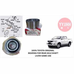 100% ORIGINAL TOYOTA BEARING (FOR REAR AXLE SHAFT) LH/RH 90366-T0044 SAME USE FOR TOYOTA HILUX VIGO