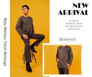 BAJU JOHOR Cutting Slim Tiada Pesak TELUK BELANGA 22014 (Batch-2)