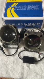 Đôi đèn bi gầm 3inch pha trắng cos vàng dùng trợ sáng ô tô (giá 1 đôi)