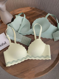 Seamless Intimates Womens Small Chest Push up Big Summer Thick Thin Section Girl Wireless Breast Holding Push-up Bra