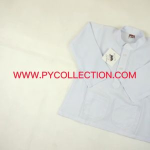 Baju Melayu Putih Sekolah Agama Kain Licin KOSHIBO School Uniform BLACK CAT TAIPING BC015/BC015M