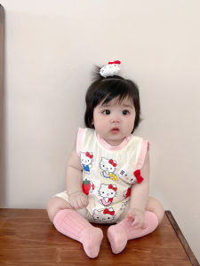 Sleeveless Baby Romper for Hot Summer