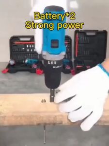 Cordless Drill Set Heavy Duty Charger Makita Electric Drill Portable Power Tool Set Original Japan Multifunctional DIY Projects