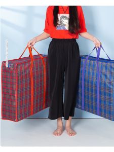 กระเป๋าขนย้ายขนาดใหญ่พิเศษ ผ้าอ็อกซ์ฟอร์ดหนา กระเป๋าใส่ของ กระเป๋าถือ ป้องกันน้ำ ไนลอน เส้นใยโพลีเอสเตอร์ สำหรับนักเรียน กระเป๋าเดินทาง