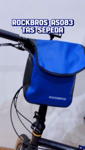 ROCKBROS AS083 Tas Sepeda Front Frame Bicycle Bag Waterproof