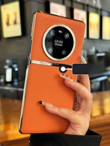 Ốp lưng điện thoại DAIMANG cho Huawei Mate50 Pro Magic5 chất liệu da bền bỉ chống rơi