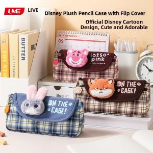 Flip Cartoon Disney Zootopia Soft Pencil Bag Large Capacity